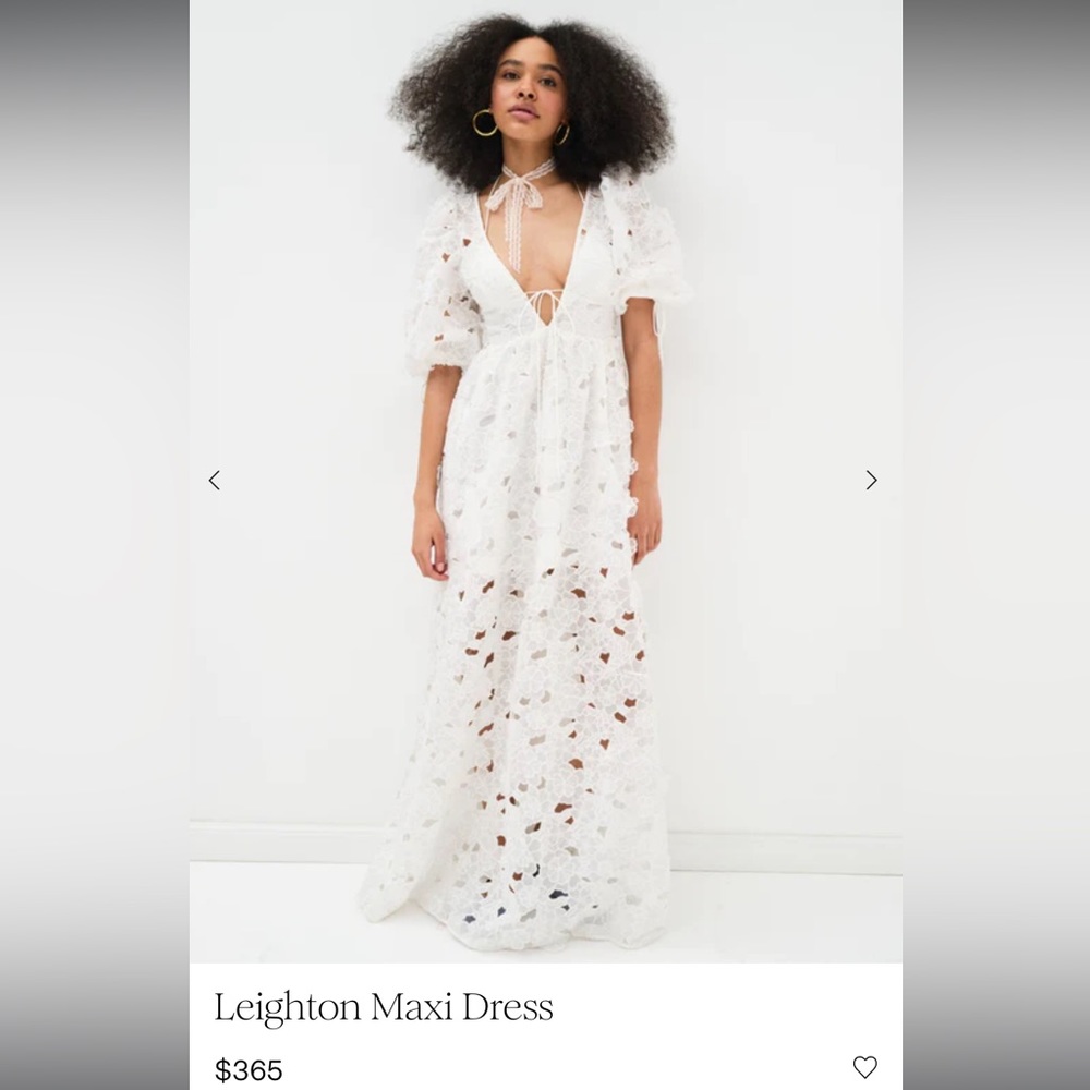 For Love and Lemons Leighton Maxi Dress